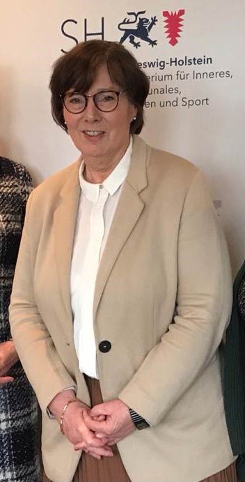 Dr. Sabine Sütterlin-Waack, Ministerin für Inneres, Kommunales, Wohnen und Sport des Landes Schleswig-Holstein