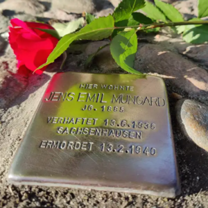 Stolperstein Jens Emil Mungard