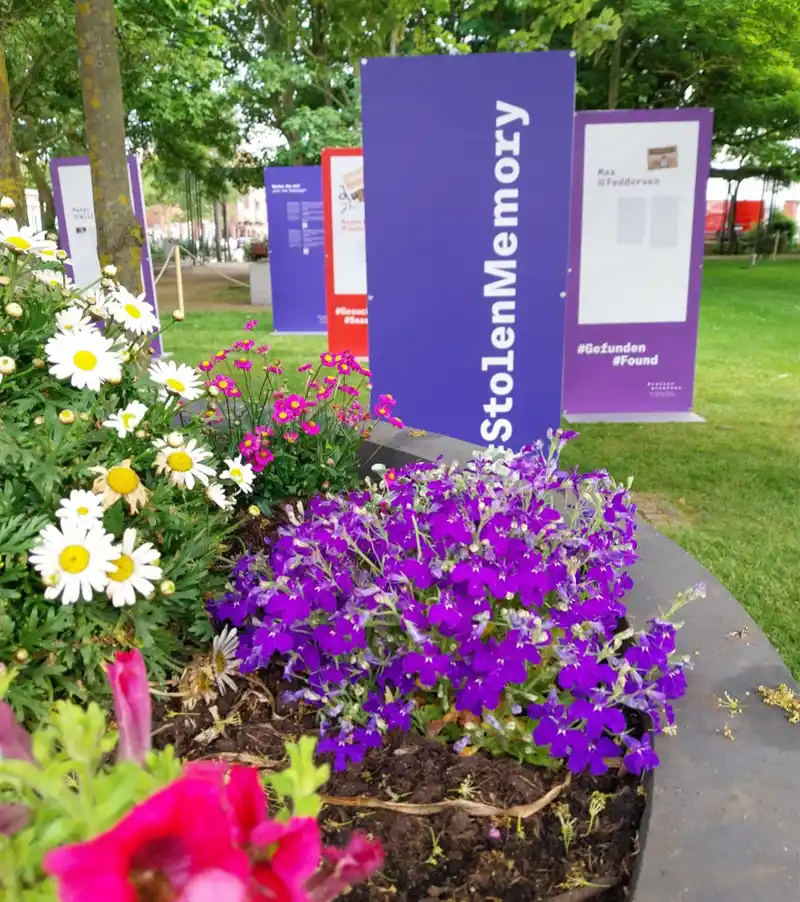 Eröffnung der Ausstellung #Stolen Memory in Westerland/Sylt
